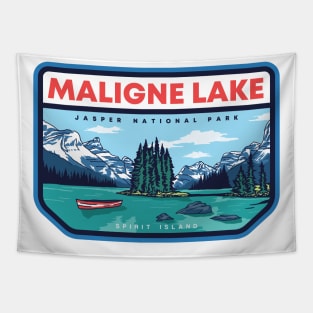 Maligne Lake Tapestry