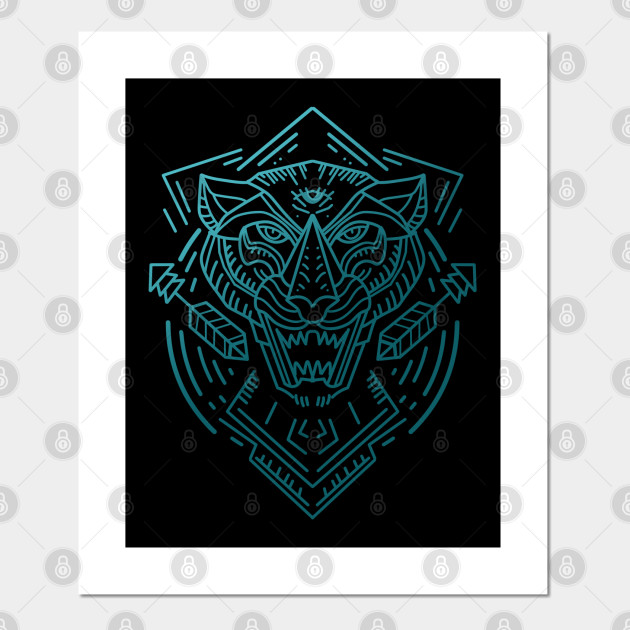 tribal panther - Tattoo - Posters and Art Prints | TeePublic tribal panther - Tattoo - Posters and Art Prints | TeePublic