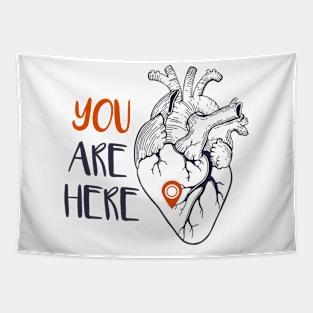 You are Here in My Heart-I Tapestry