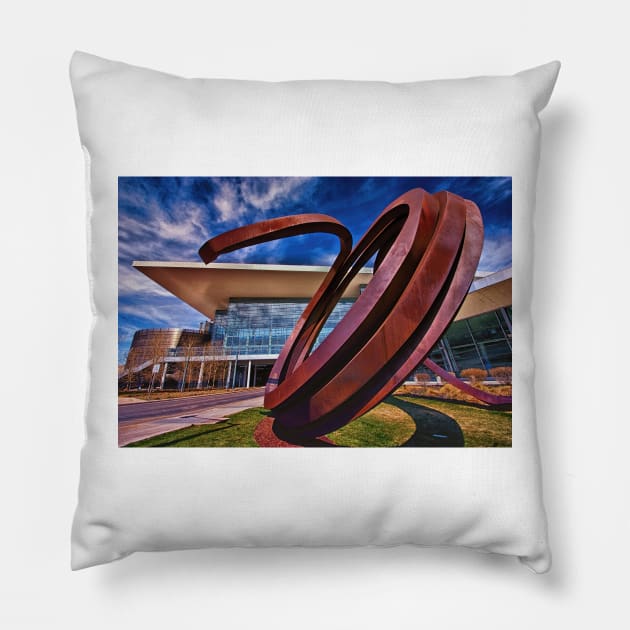 Colorado Convention Center Pillow by briankphoto