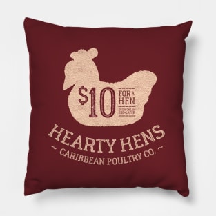 Hearty Hens Pillow