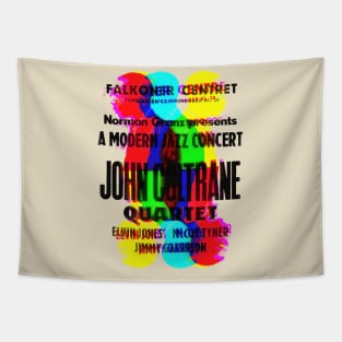 John Coltrane concert graphic Tapestry