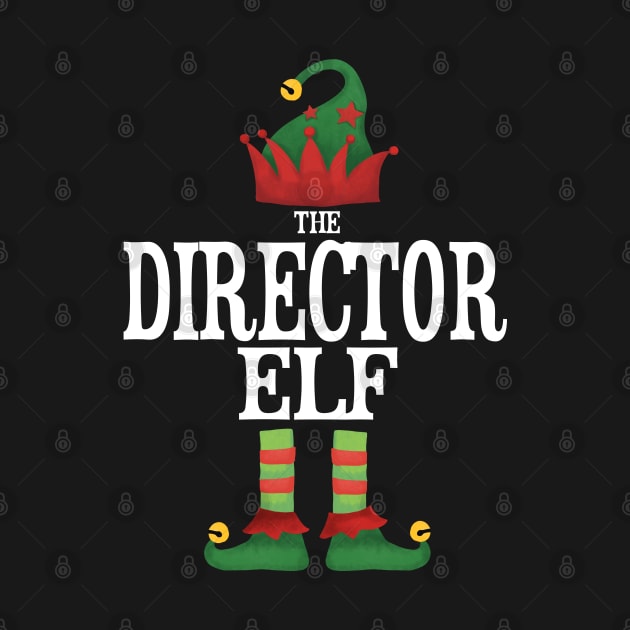 Director Elf Matching Family Group Christmas Party Pajamas by uglygiftideas