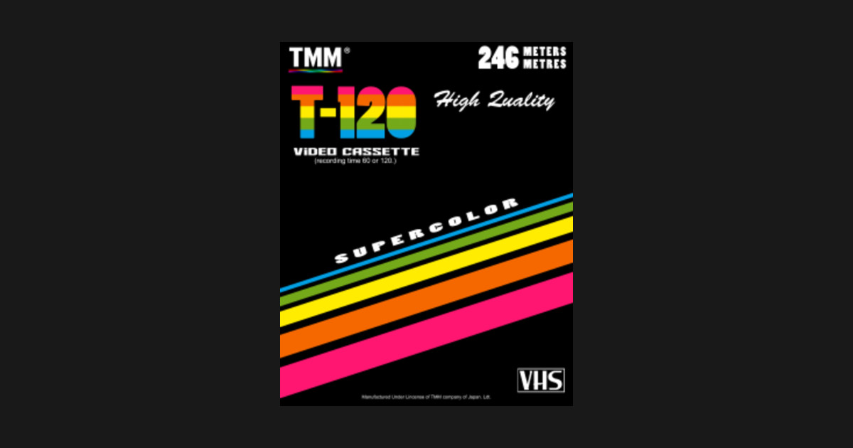 VHS Cover Aesthetics - Vhs - Pin | TeePublic UK