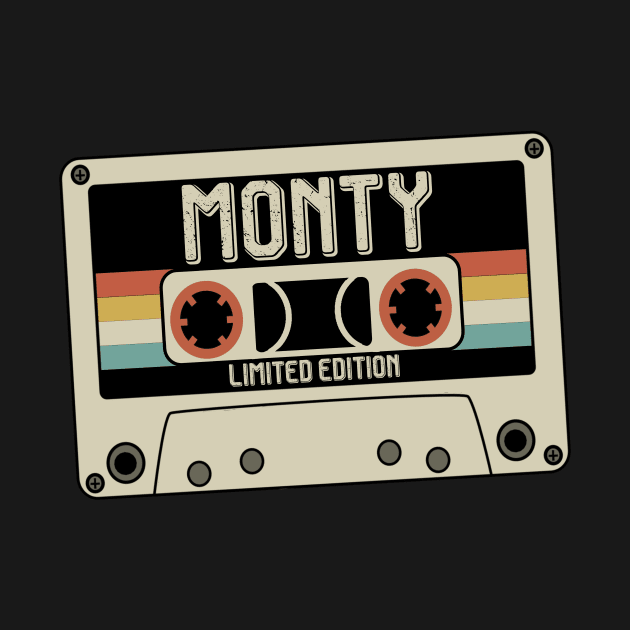Monty - Limited Edition - Vintage Style by Debbie Art