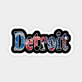 Detroit Proud Sports Fan Magnet