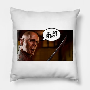 Butch caricature Pillow