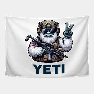 Tactical Yeti Tapestry