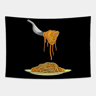 Pasta Dinner, Cool Pasta For Men And Women, Italian Cook Tapestry