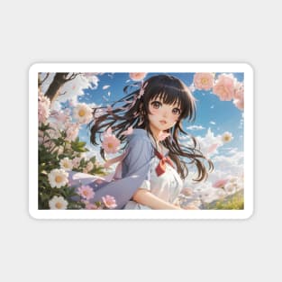 Enchanting Japanese Beauty VI Magnet