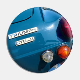 Triumph GT6, Vintage British Sports Car Pin