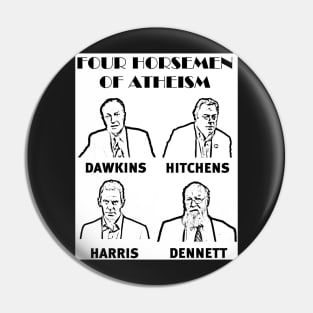 FOUR HORSEMEN OF ATHEISM Pin