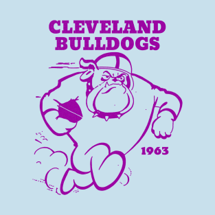 Defunct Cleveland Bulldogs UFL 1963 T-Shirt