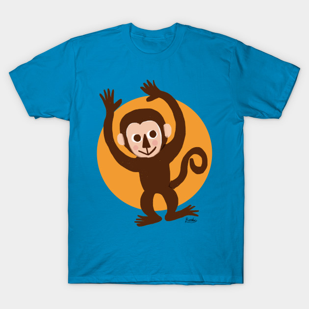 Monkey - Monkey - T-Shirt | TeePublic