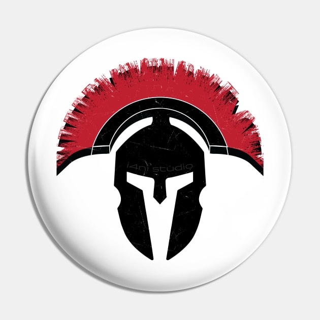 Spartan Warrior Pin by i4ni Studio