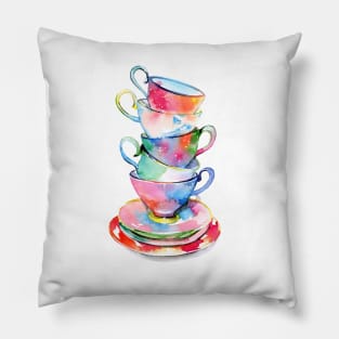 Cosmic tea party Pillow