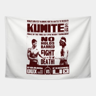 Bloodsport Championship Poster Tapestry