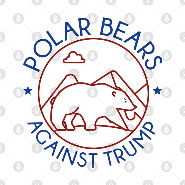 Polar Bears Against Trump by VectorPlanet