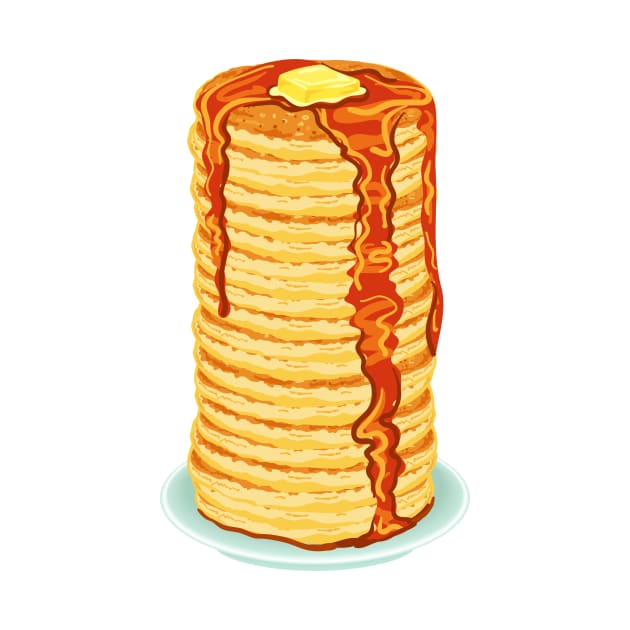 Tall Stack of Pancakes by SWON Design