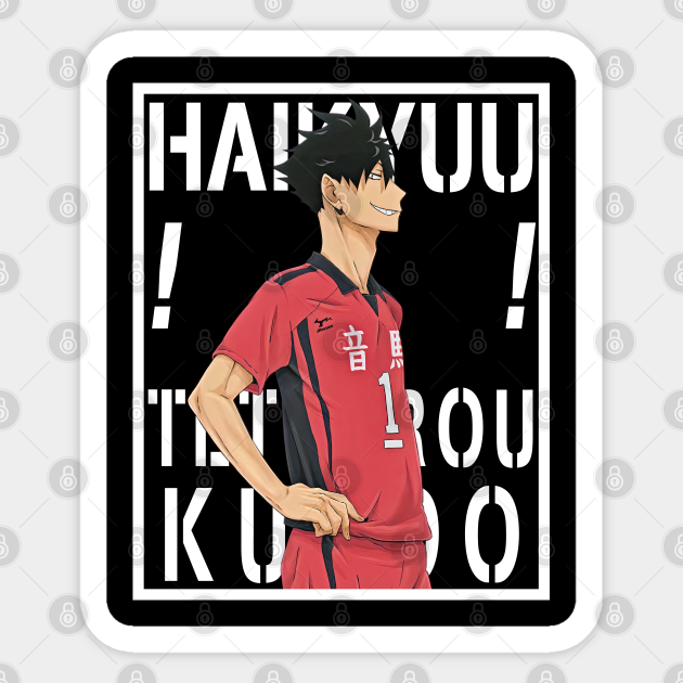 Tetsurou Kuroo Png Haikyuu Tetsurou Kuroo Background Text White Tetsuro Kuroo Sticker Teepublic teepublic