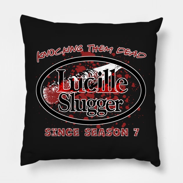 Lucille Slugger Pillow by FreddyK