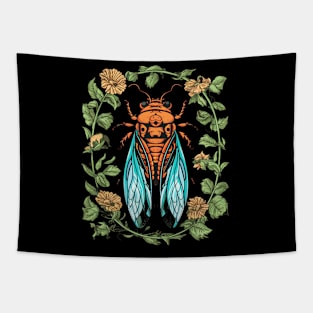 cute cicada Tapestry