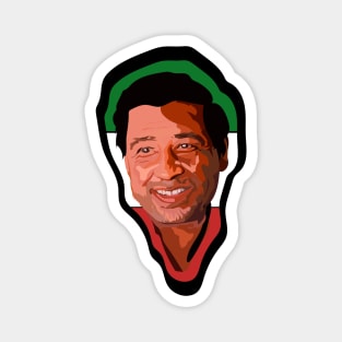 Cesar Chavez Mexico Outline Magnet