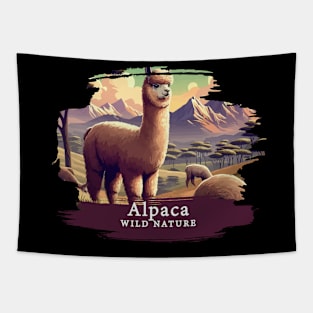 Alpaca - WILD NATURE - ALPACA - 14 Tapestry