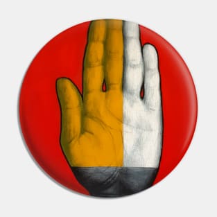 Racial Unity Hand Pin