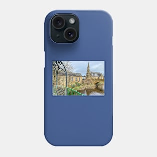 The River Wansbeck at Morpeth in Northumberland. Phone Case