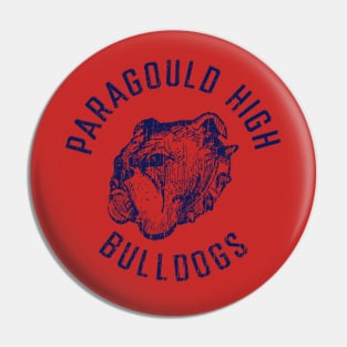 Paragould High Bulldogs (blue) Pin