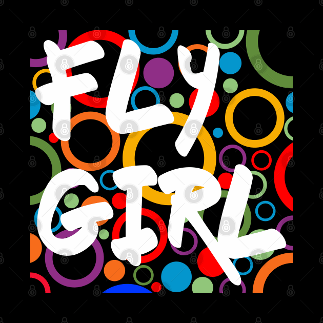 1. FLY GIRL MUG, Piilows, Masks, Totes, Pins, Magnet for B-Girls and Hip Hop Enthusiasts - Fly Girl 80s 90s Old School Hip Hop by Tokoku Design