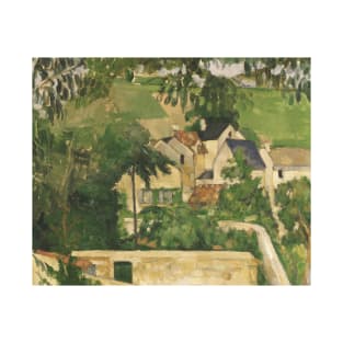 Quartier Four, Auvers-sur-Oise by Paul Cezanne T-Shirt