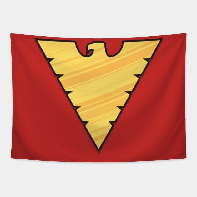 Dark Phoenix Symbol Tapestry by Pufahl