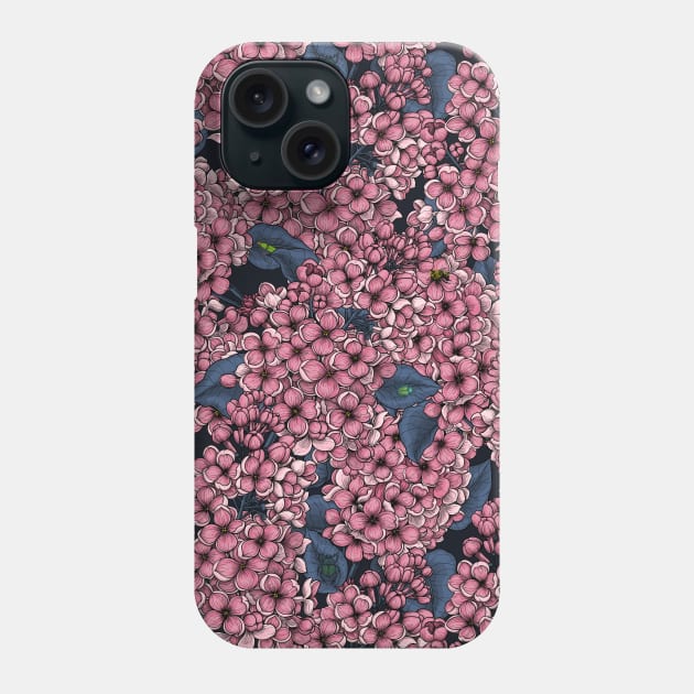 Pink Lilac garden Phone Case by katerinamk