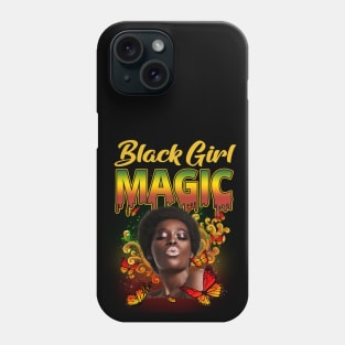 Black Girl Magic, Beautiful Black Woman, Black women, Black Queen Phone Case