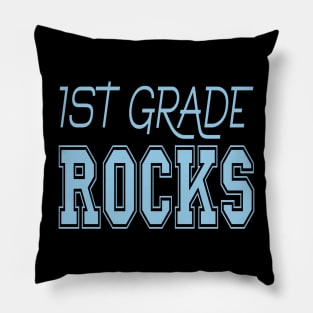 1st Grade Rocks Pillow