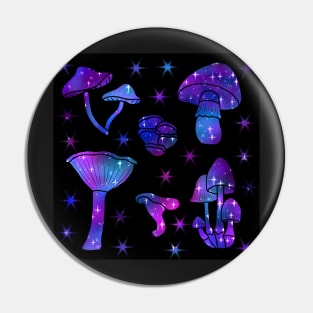 Mushroom space print Pin