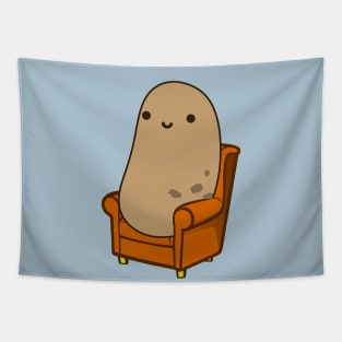 Cute Couch Potato Tapestry