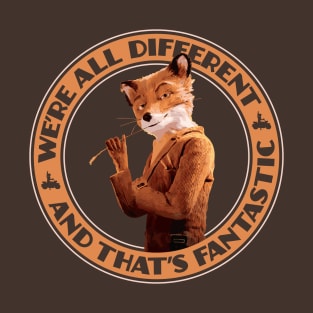 Fantastic Mr Fox - We're all Different T-Shirt