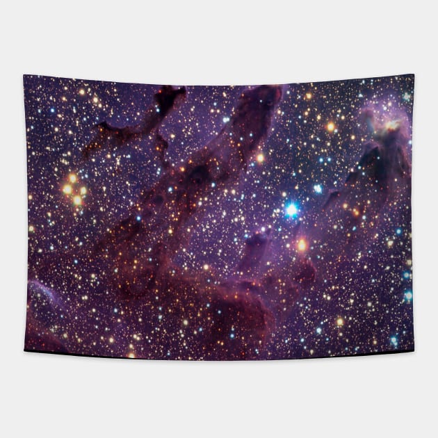 Purple Galaxy Tapestry by Phantastique