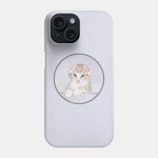 Orange Tabby Kitten Phone Case