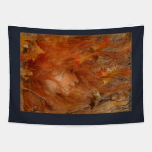 Gust of Wind aka Storm - Lucien Levy-Dhurmer Tapestry