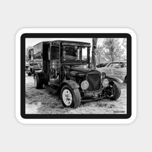 Vintage hot rod truck Magnet