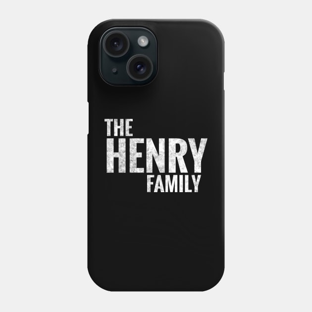 The Henry Family Henry Surname Henry Last name Phone Case by TeeLogic