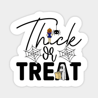 Holloween Trick or Treat spooky Magnet