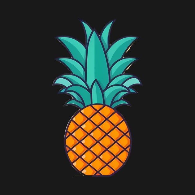 Simple Pineapple, Love Fruits by dukito