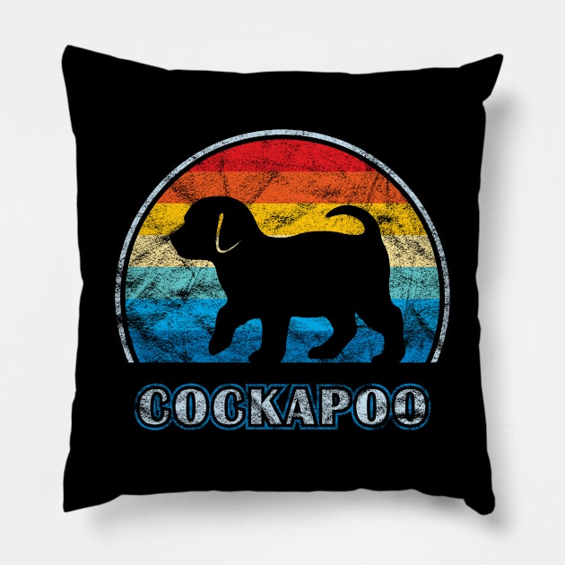 Cockapoo Vintage Design Dog Pillow by millersye