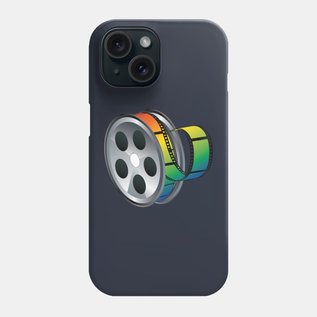 Movie Reel Phone Case by AnnArtshock