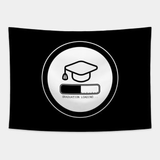 Student Finals Graduating Class School Graduation Loading Tapestry